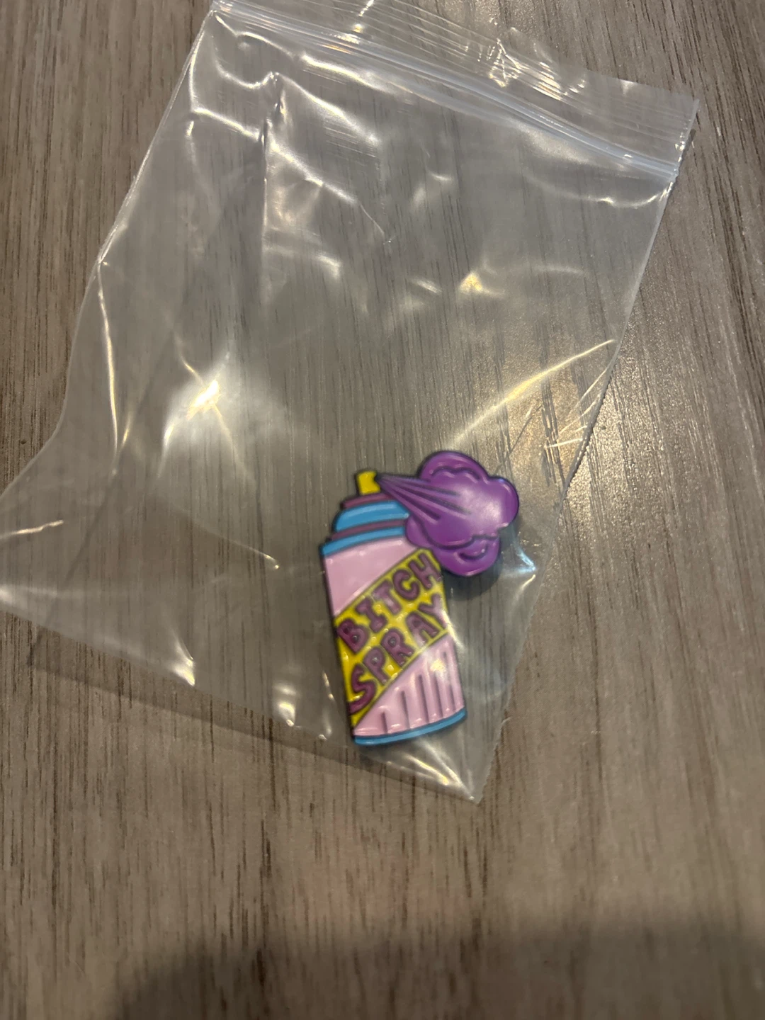 Bitch Spray Enamel Pin