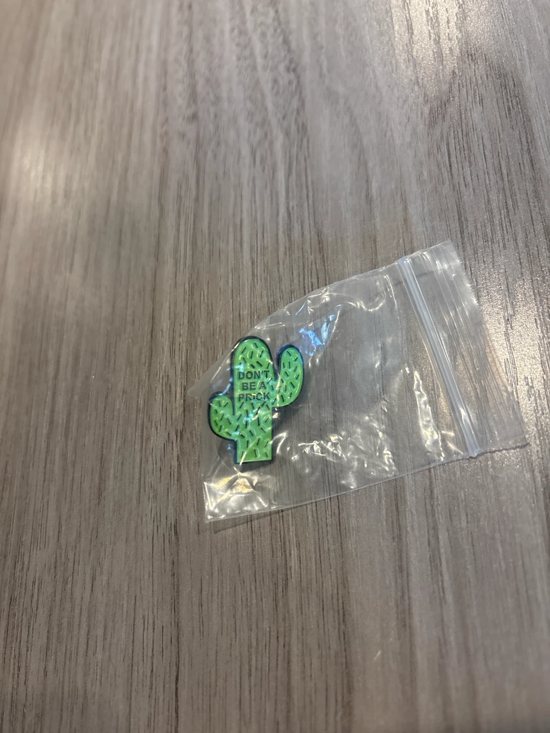 Cactus Don't Be A Prick Enamel Pin