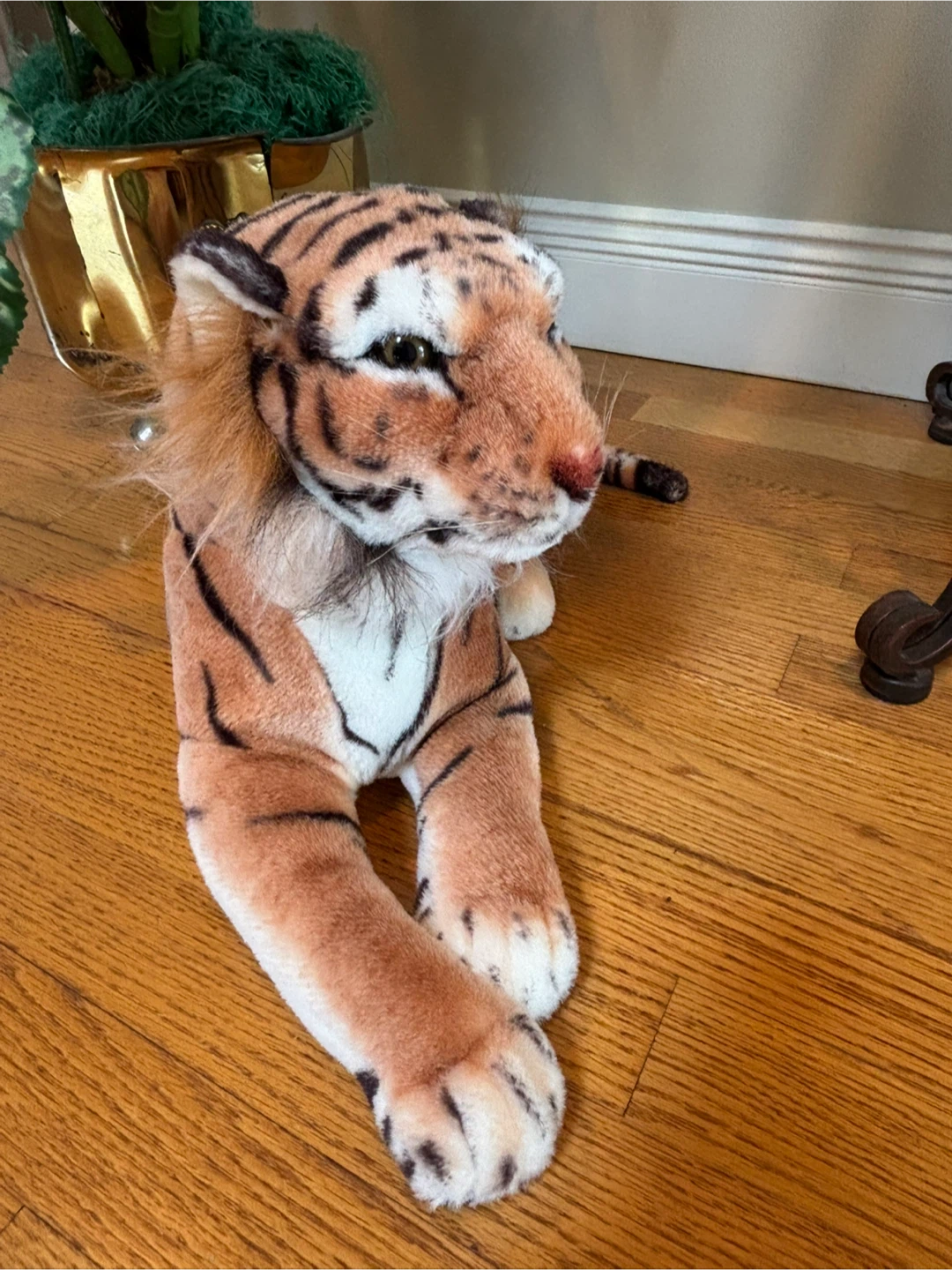 Vintage realistic tiger plush 18” - photo 2