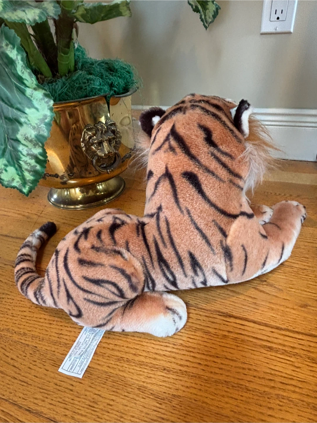 Vintage realistic tiger plush 18” - photo 4