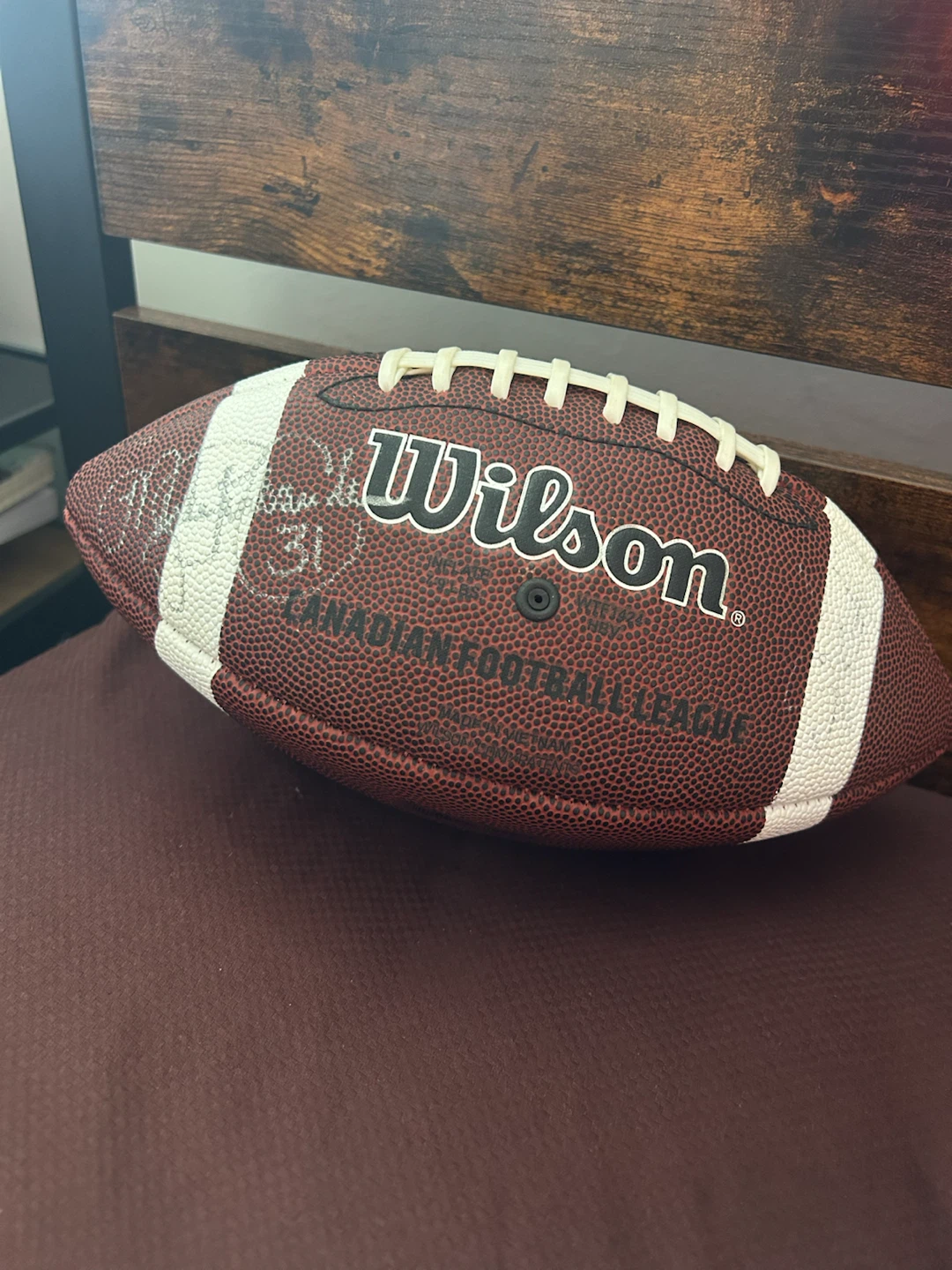 Wilson Canadian Football League Ball