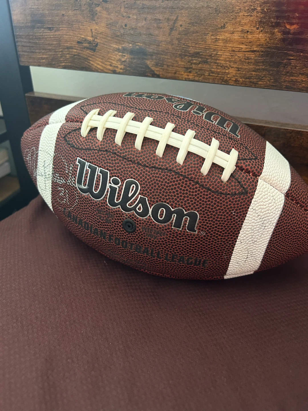 Wilson Canadian Football League Ball - photo 2