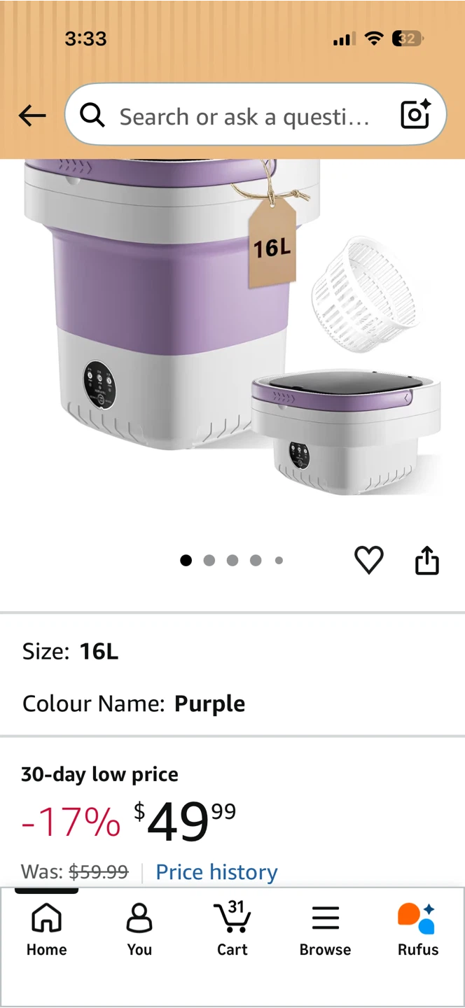 Portable Washing Machine - photo 4