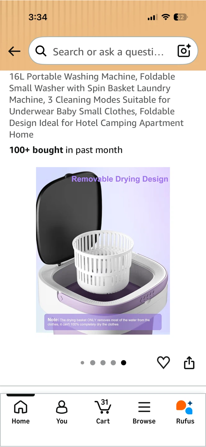 Portable Washing Machine - photo 5