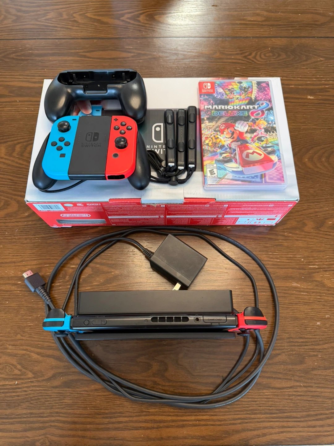 Nintendo Switch Console with Mario Kart 8 Deluxe