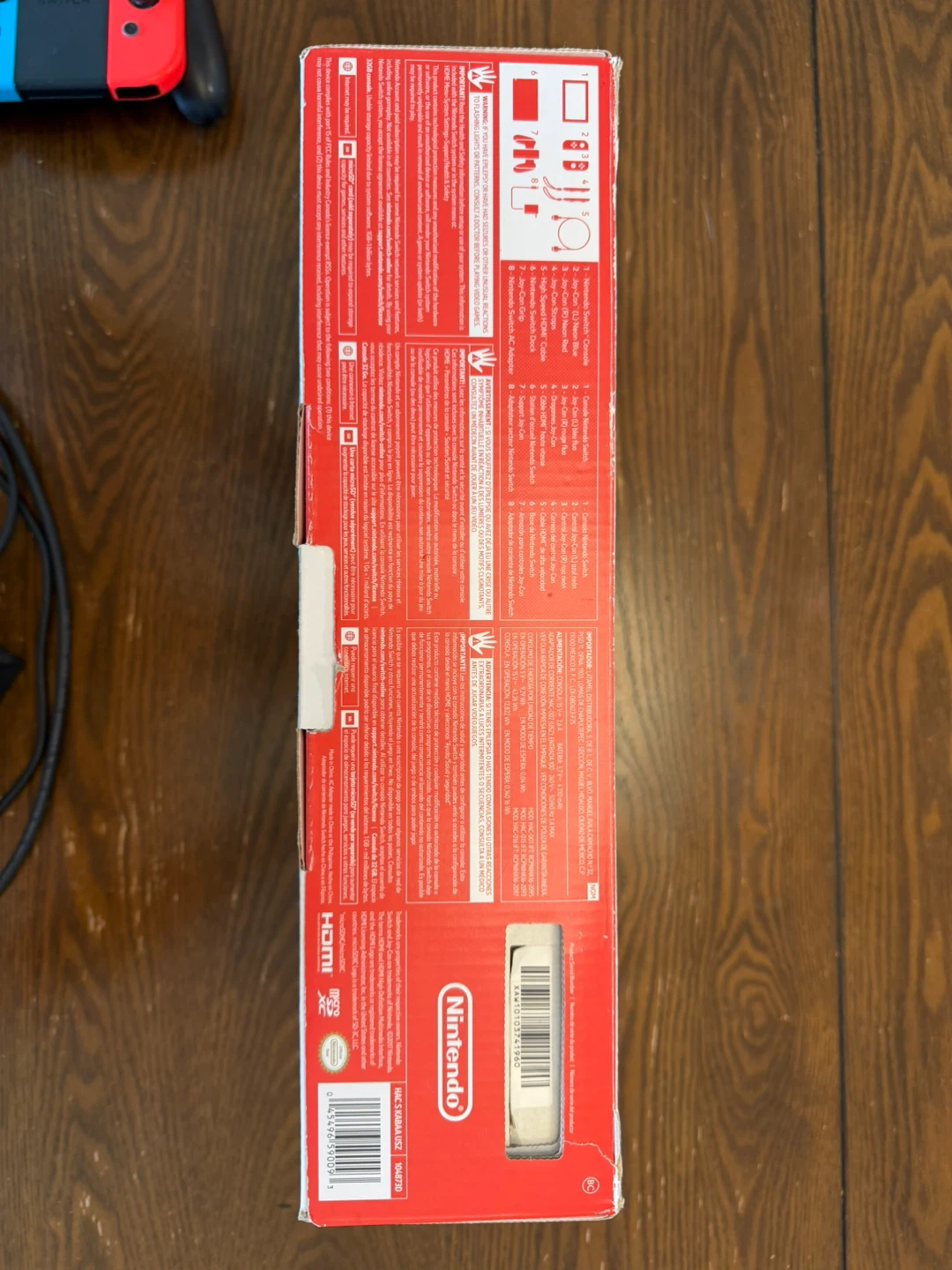 Nintendo Switch Console with Mario Kart 8 Deluxe - photo 3