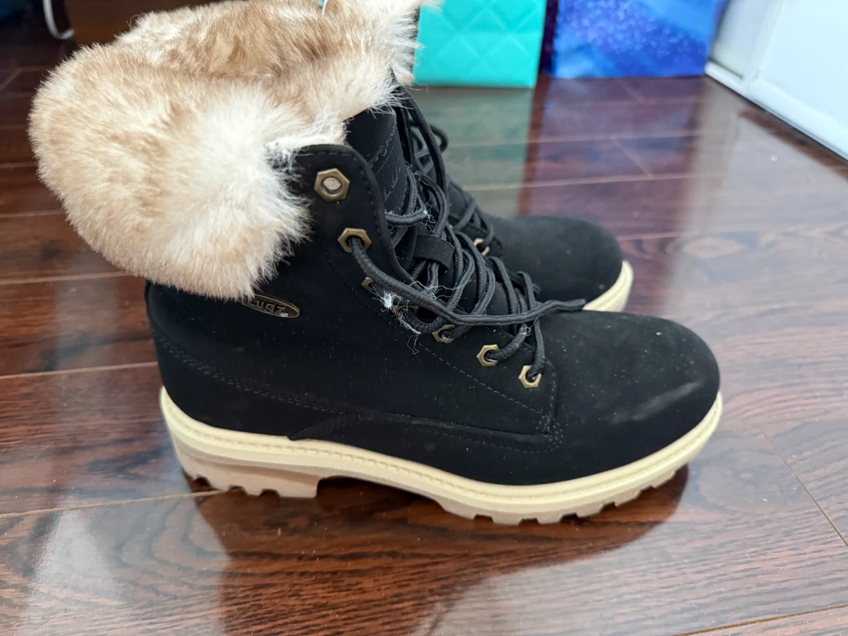 Lugz Black Faux Fur Winter Boots - photo 3