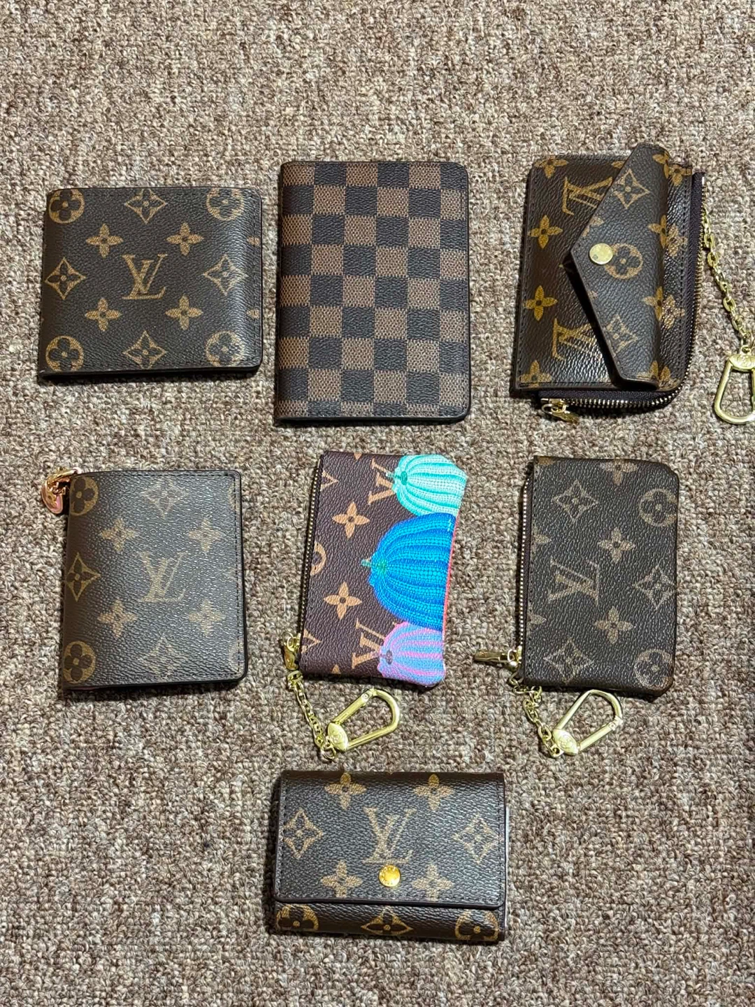 Louis Vuitton Monogram and Damier Wallets