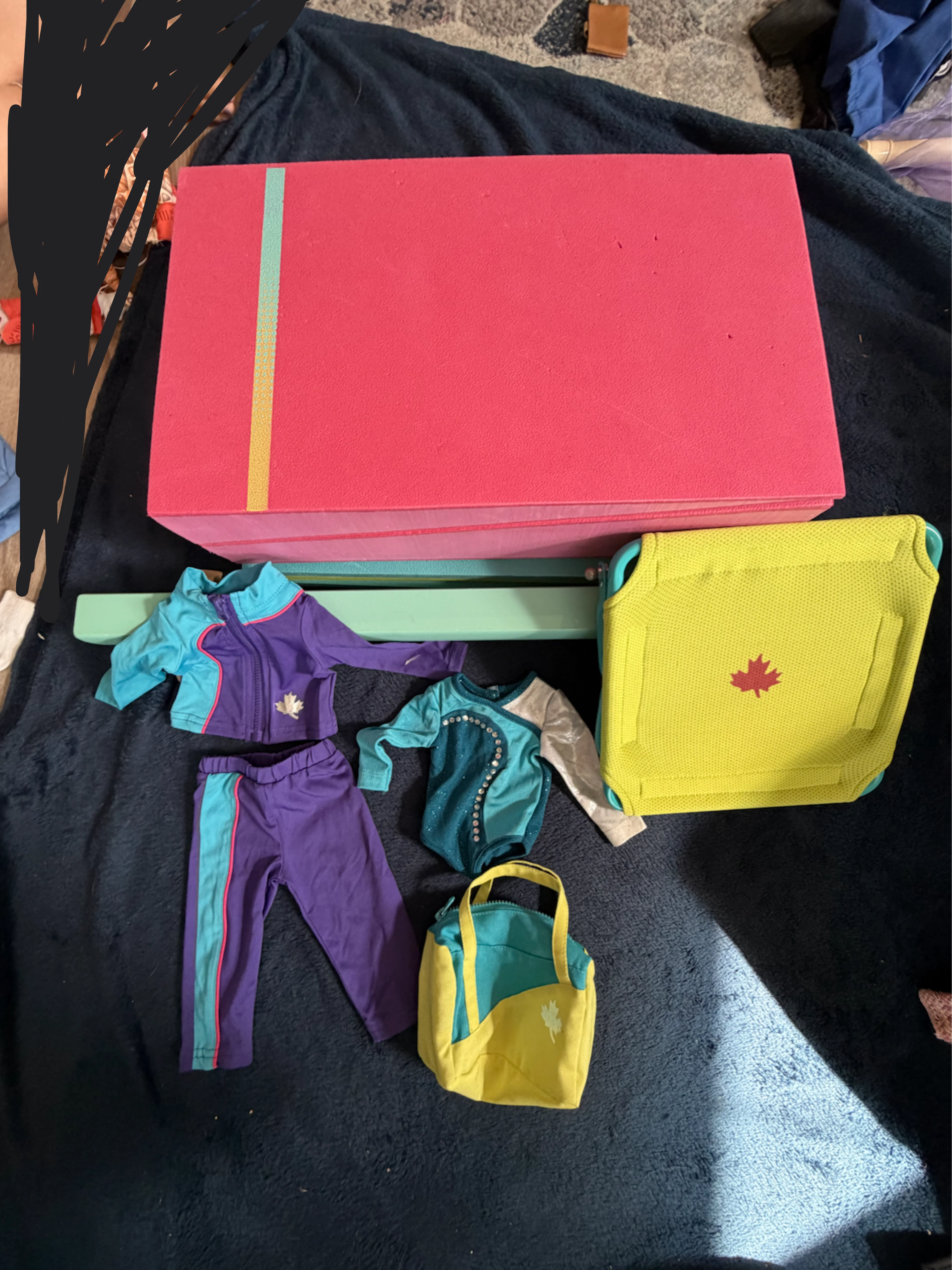 Maplelea Gymnastics Set +outfit