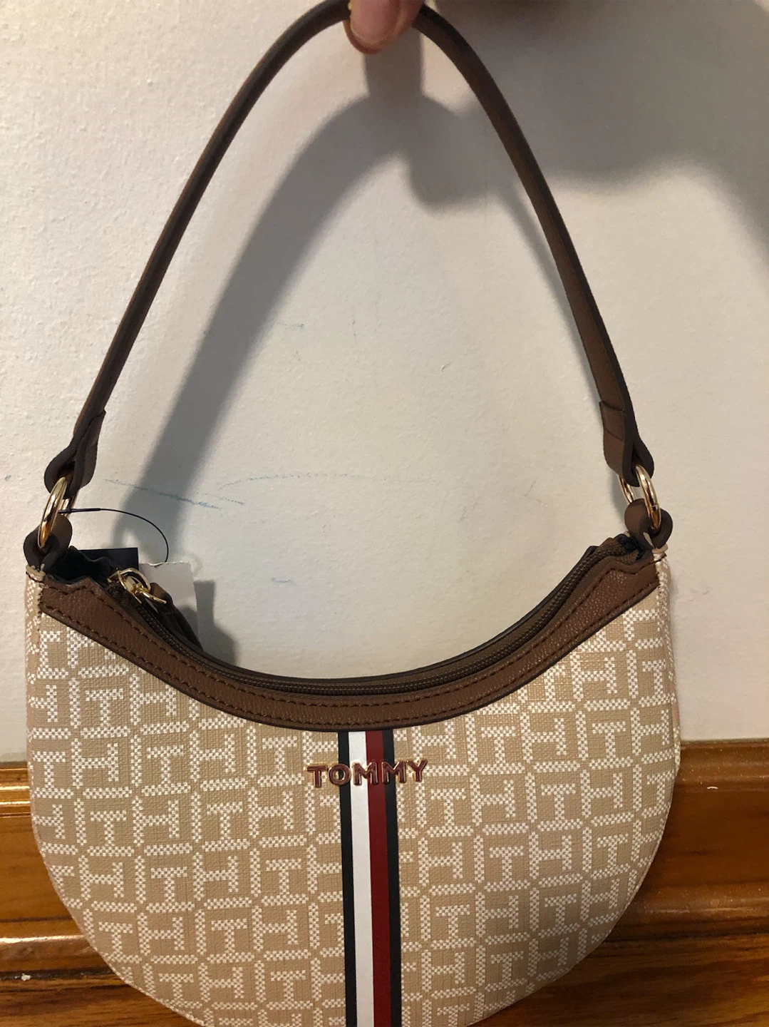 Tommy Hilfiger Monogram Shoulder Bag