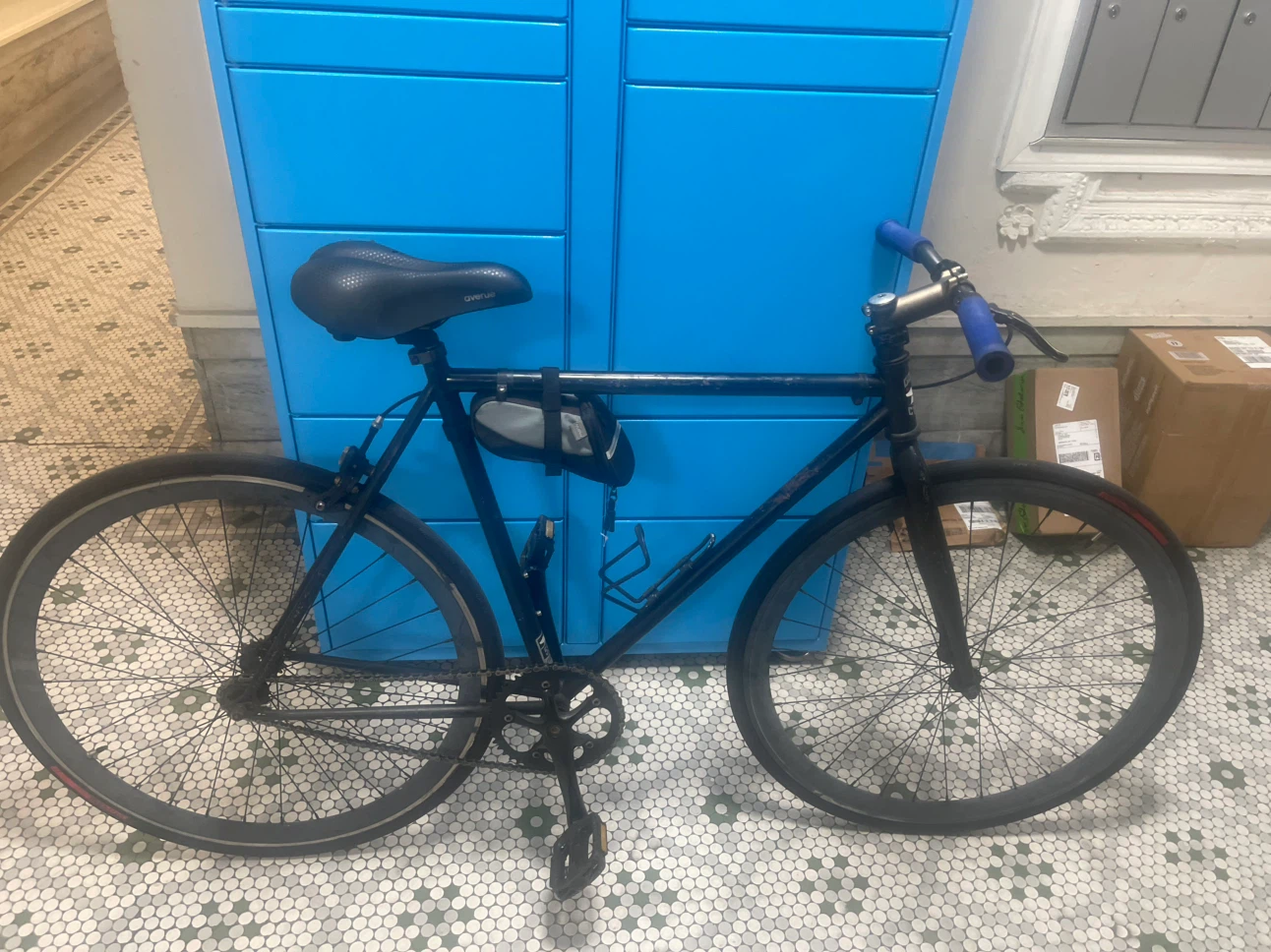 Black Fixed Gear Bicycle