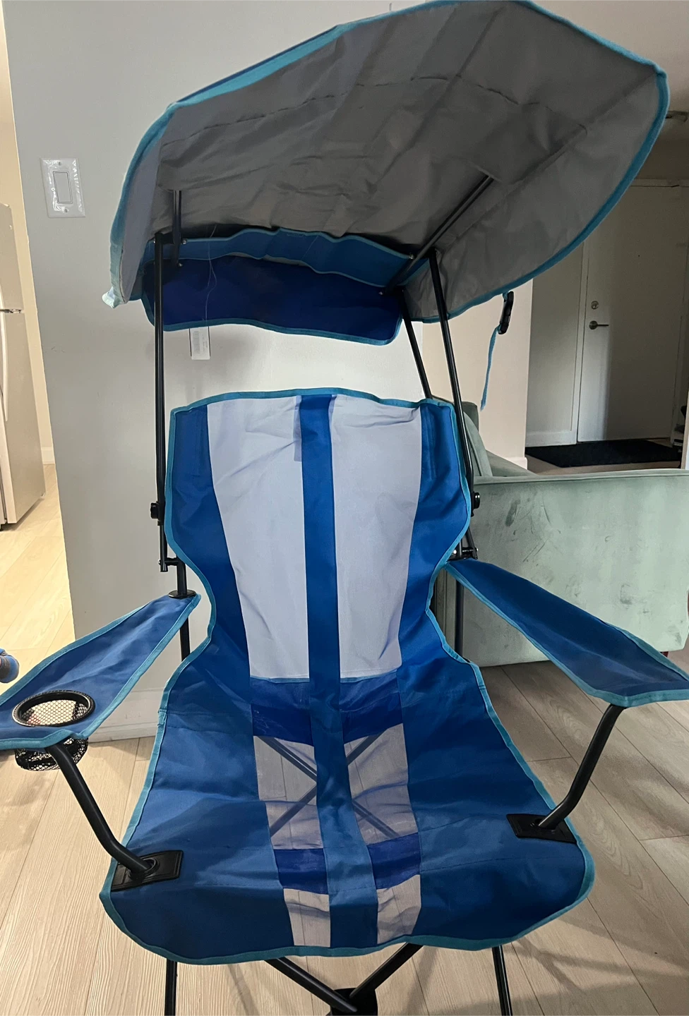 Folding Camp Chair with Canopy