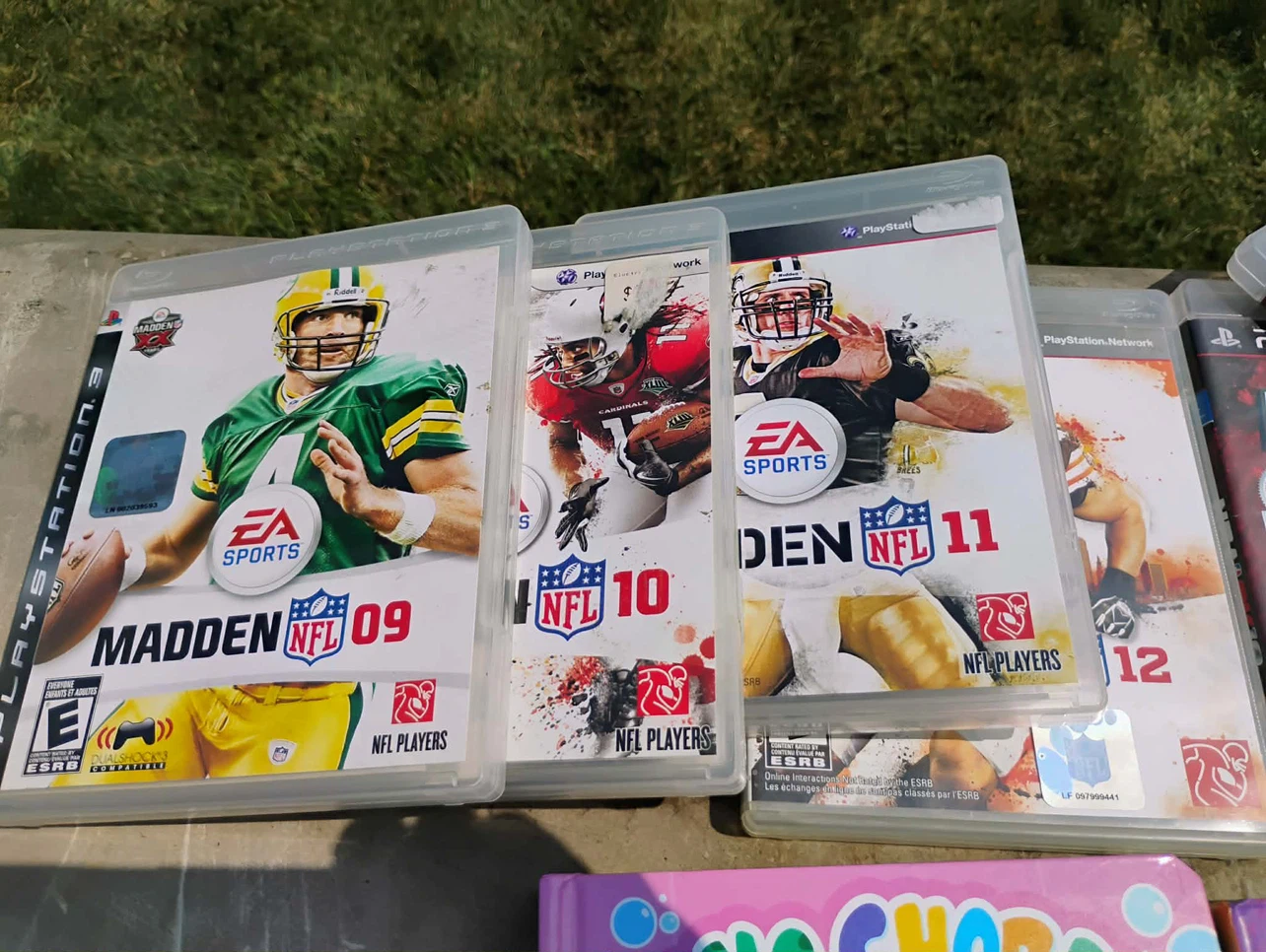 Madden NFL Video Game Bundle (09, 10, 11, 12) for PlayStation 3