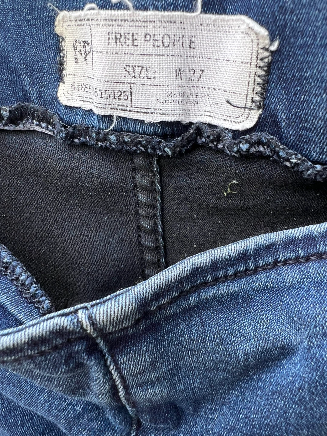 Free People Blue Denim Skinny Jeans - photo 3