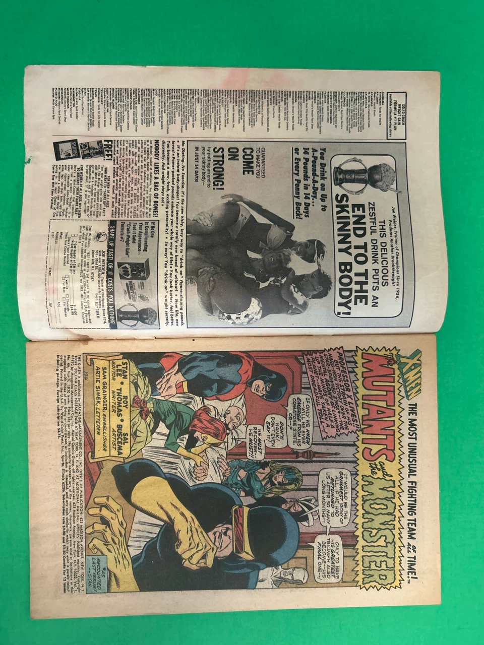Marvel X-Men Comic Book Issue 66 - photo 3