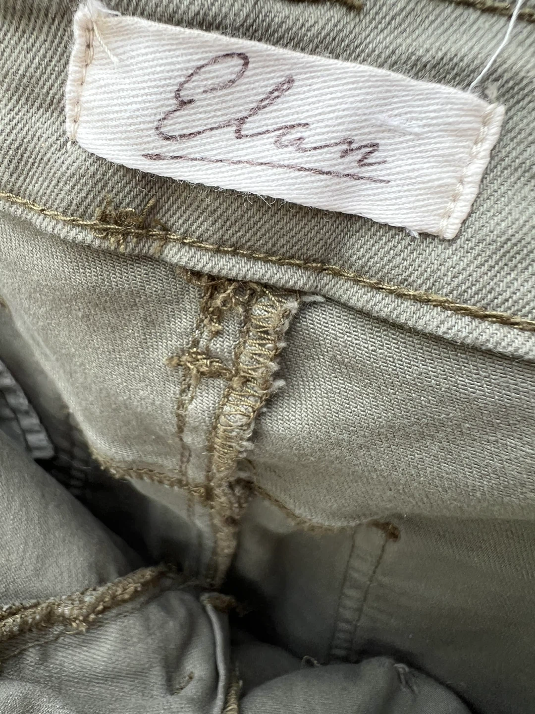 Elan Distressed Denim Mini Skirt - photo 5