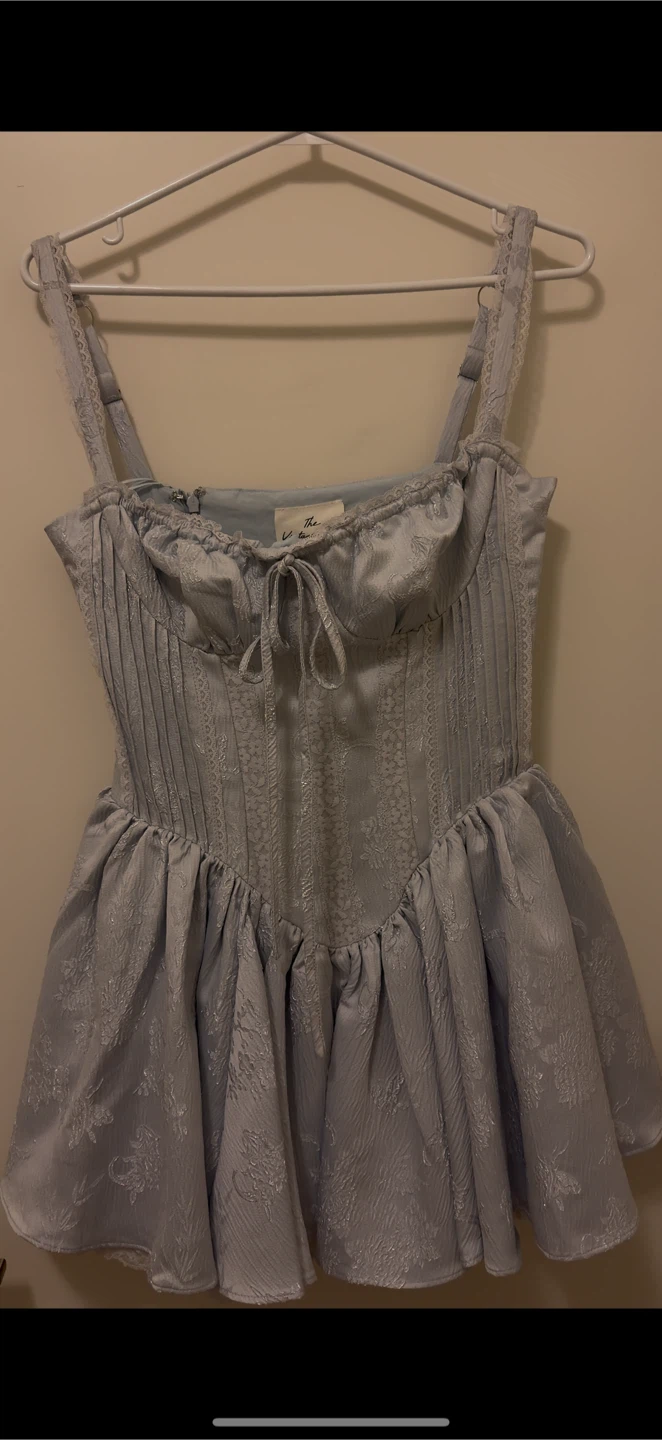 Baby Blue Corset Dress - photo 3