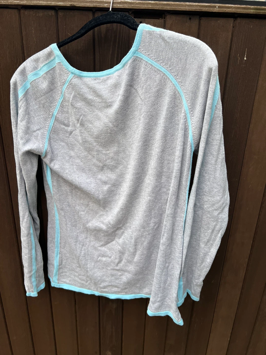 Caroline Grace Cotton Cashmere Sweater - photo 3