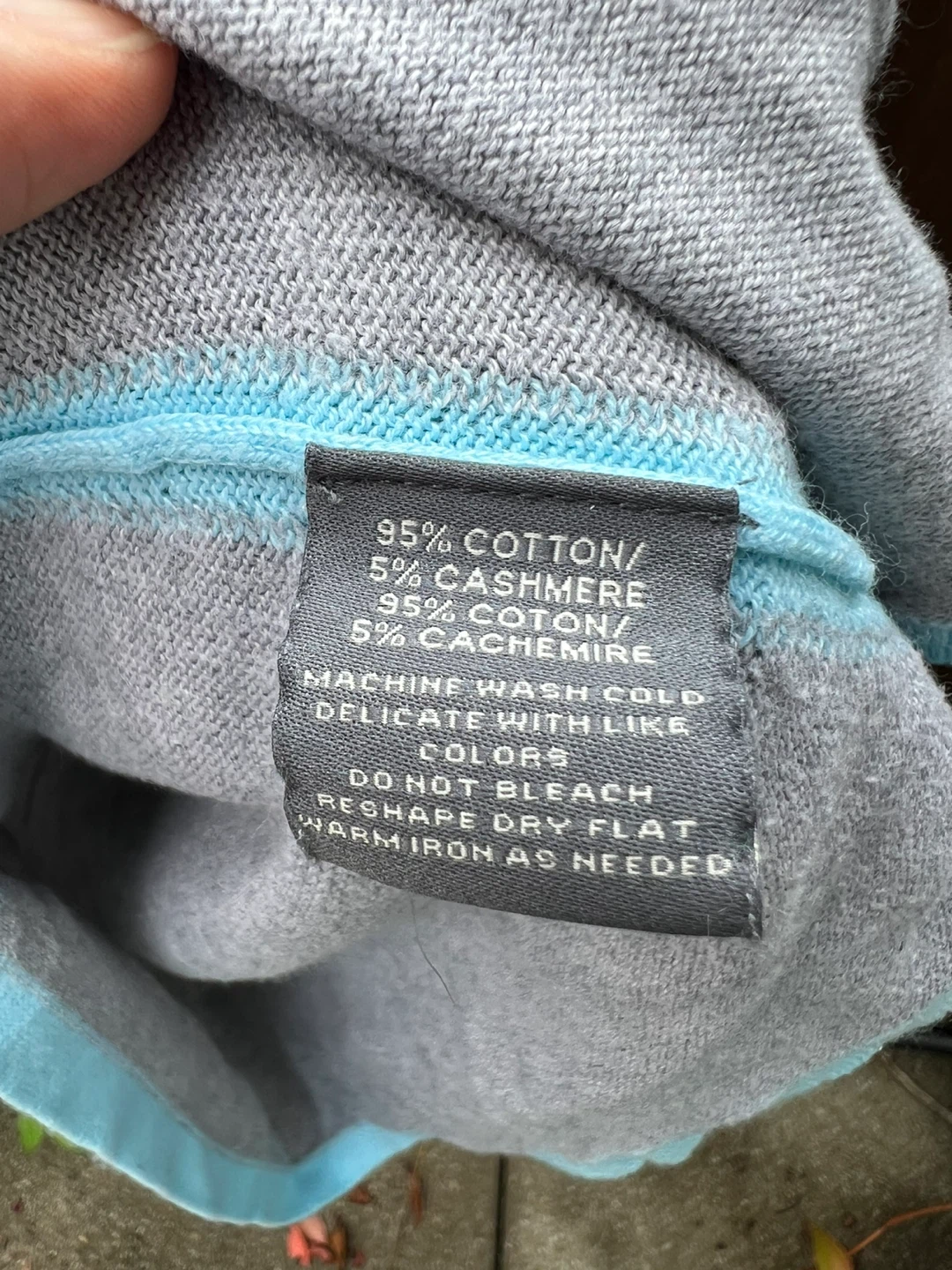 Caroline Grace Cotton Cashmere Sweater - photo 4
