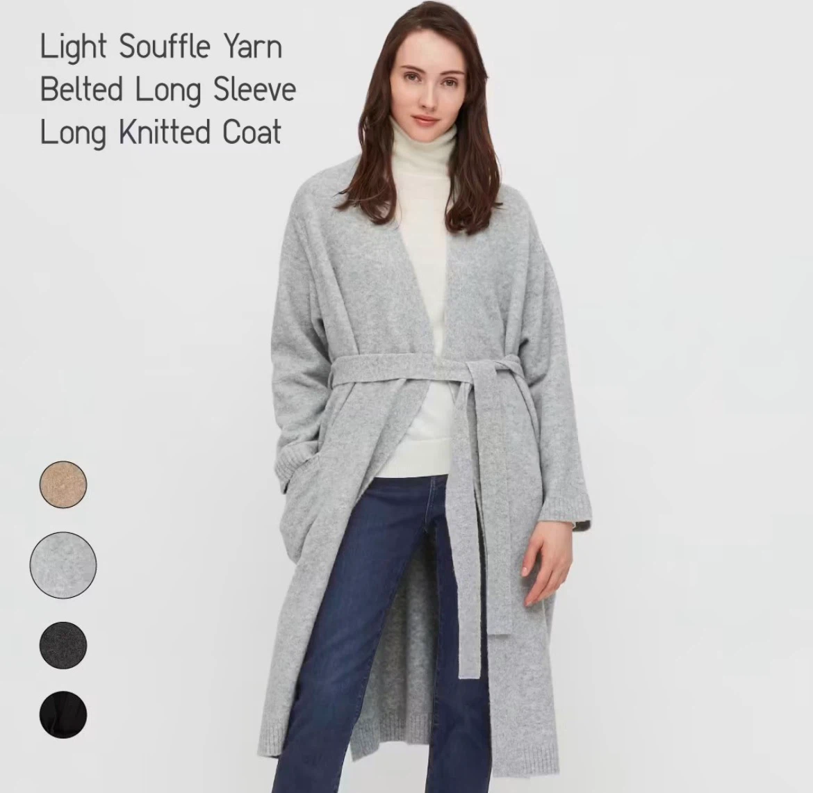 UNIQLO Long Knitted sweater/coat - photo 2