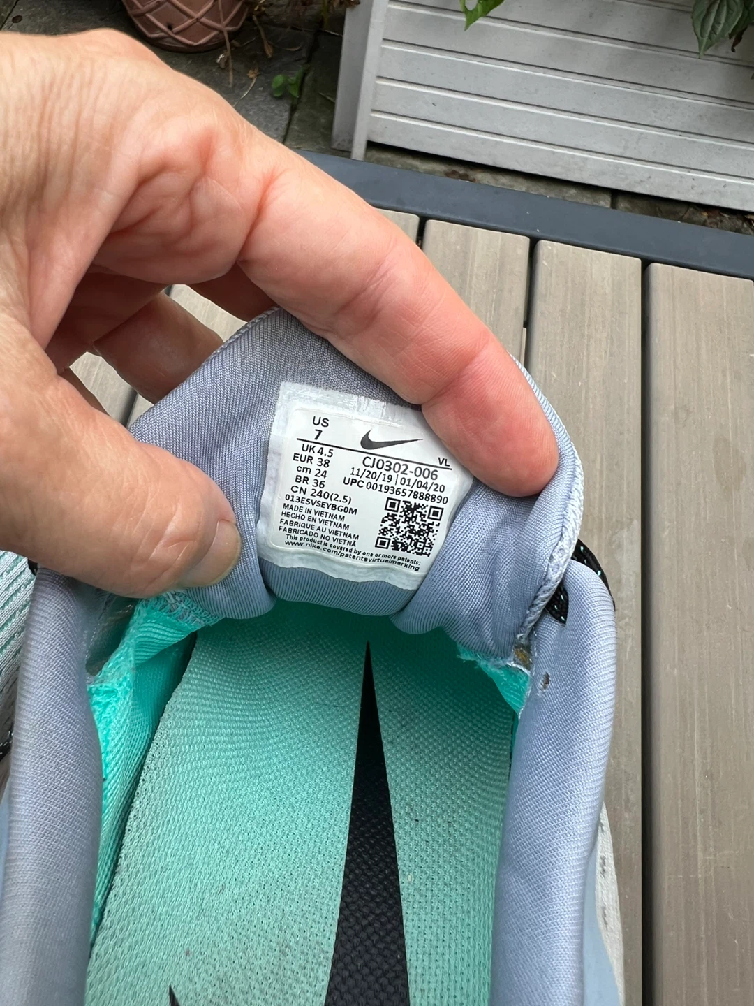 Nike Zoom Running Shoes Size 7 - photo 5