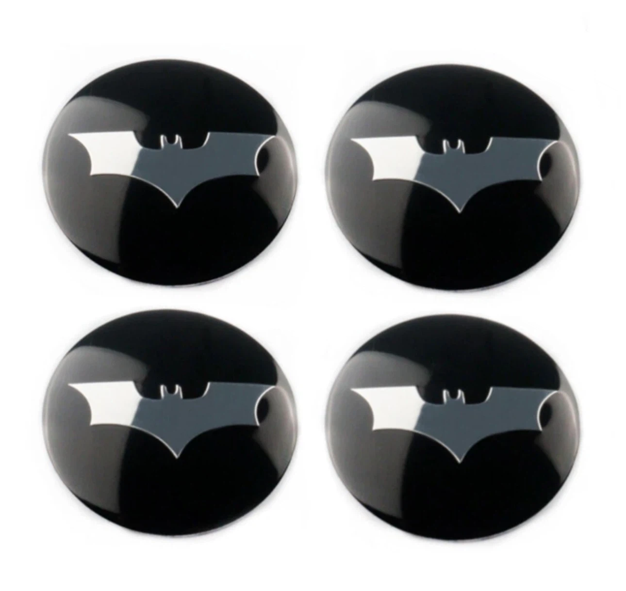 Batman Logo Car Wheel Center Cap Stickers - photo 2