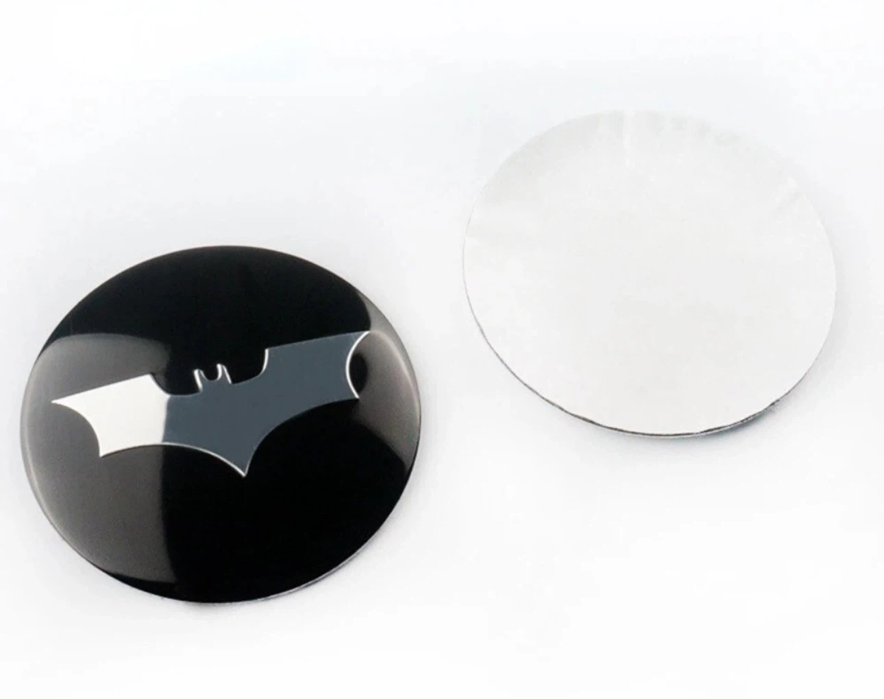 Batman Logo Car Wheel Center Cap Stickers - photo 3