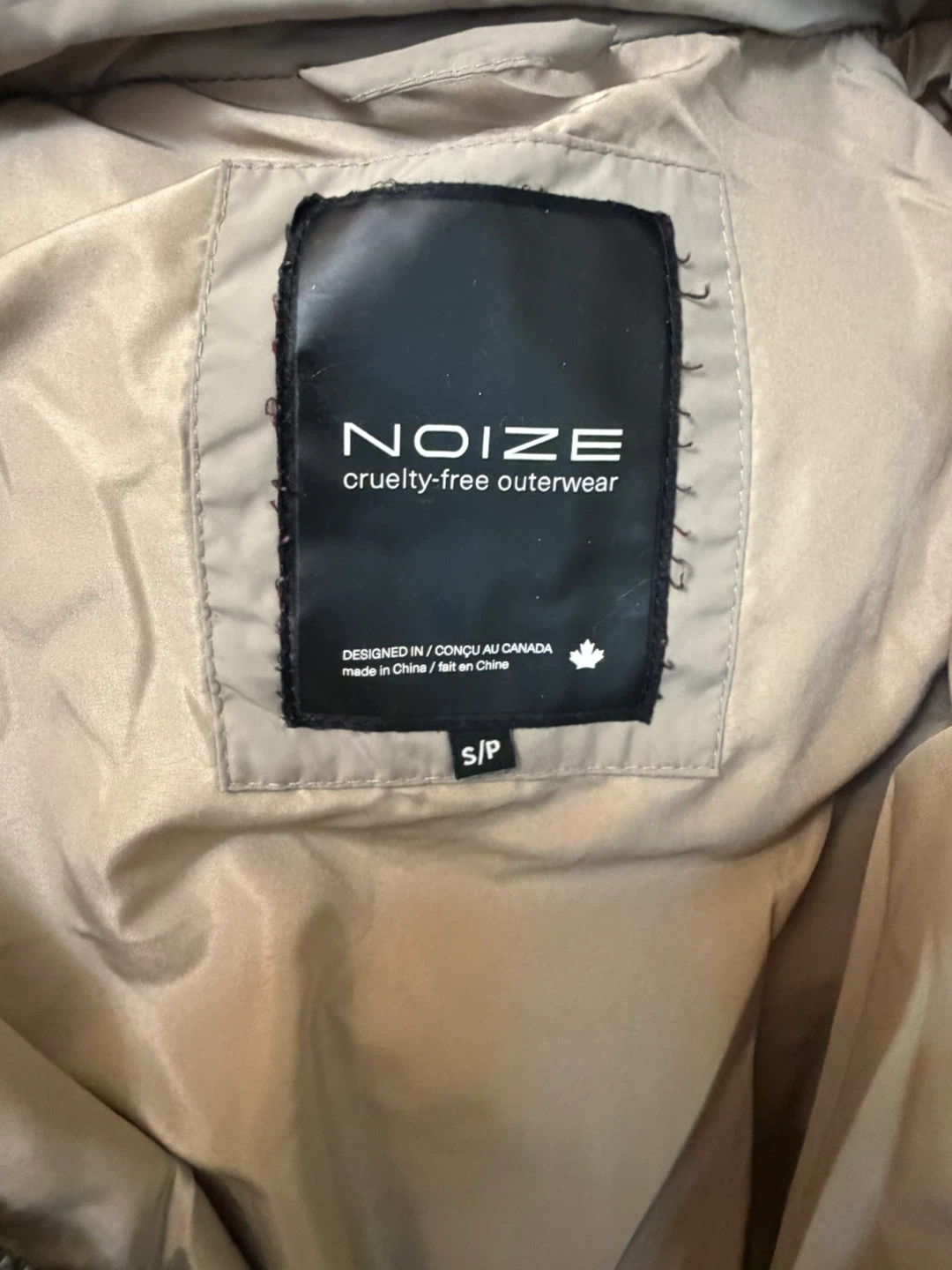 Woman’s Winter jacket (Noize) - Beige