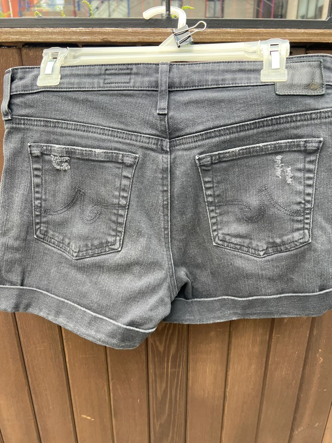 AG Adriano Goldschmied The Hailey Denim Shorts 27 - photo 2