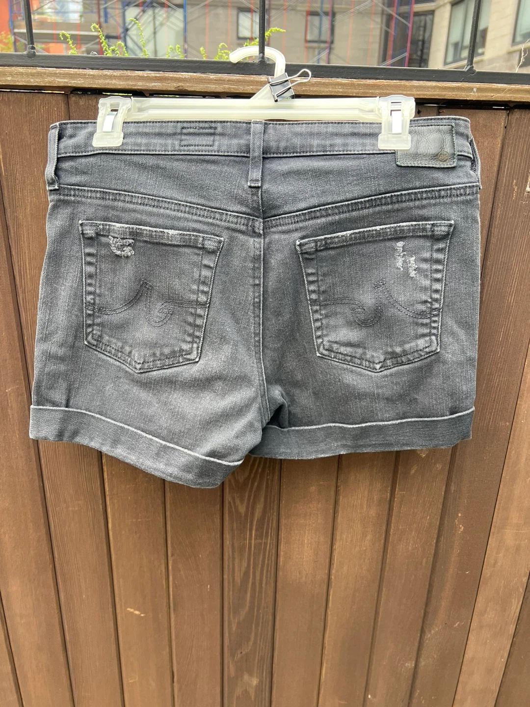 AG Adriano Goldschmied The Hailey Denim Shorts 27 - photo 3