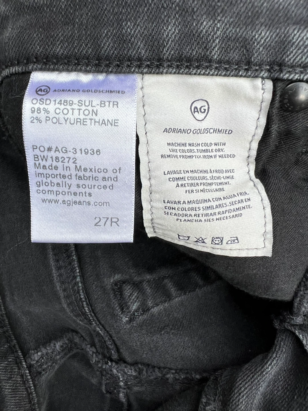 AG Adriano Goldschmied The Hailey Denim Shorts 27 - photo 5