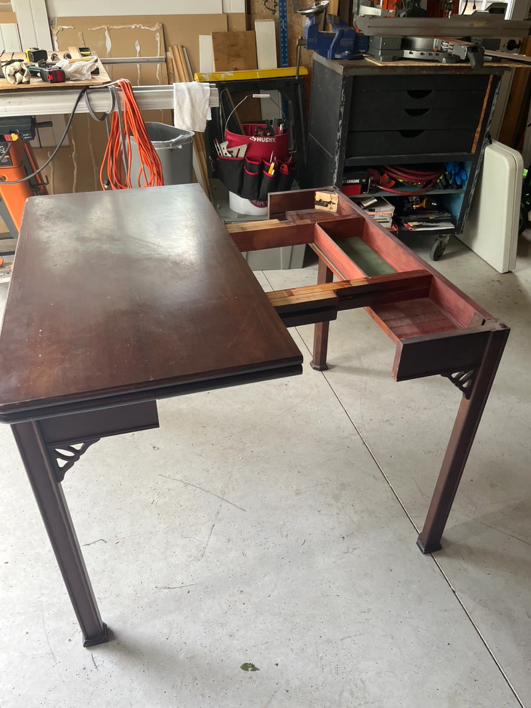 Antique Drop-Leaf Table - photo 5