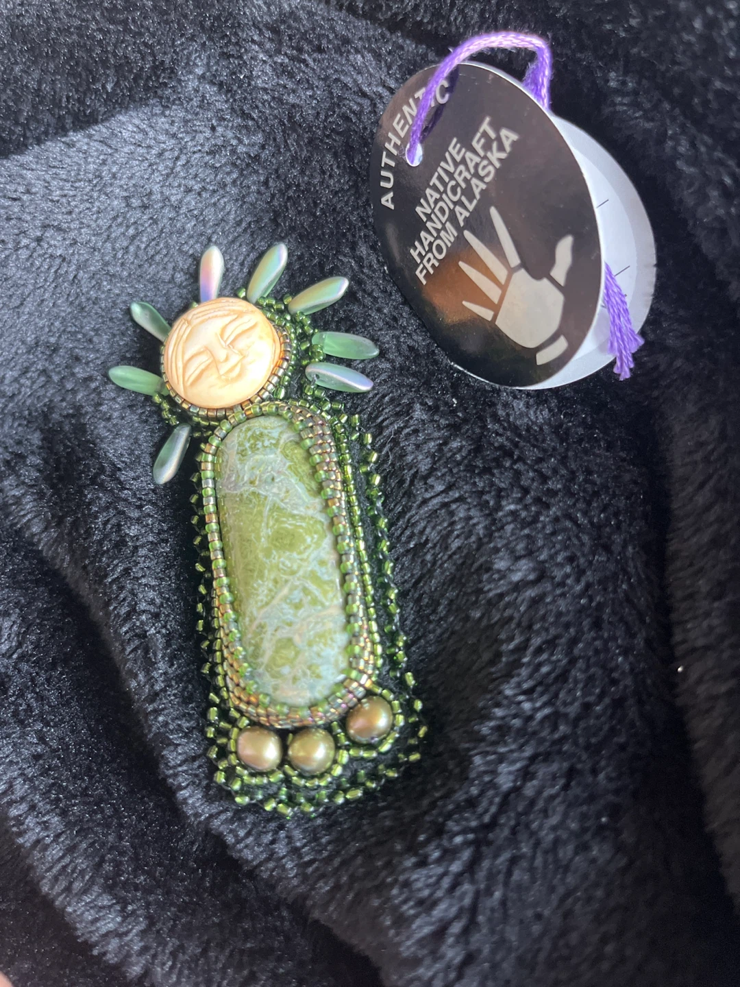 NATIVE ALASKAN Handicraft Pin - photo 3