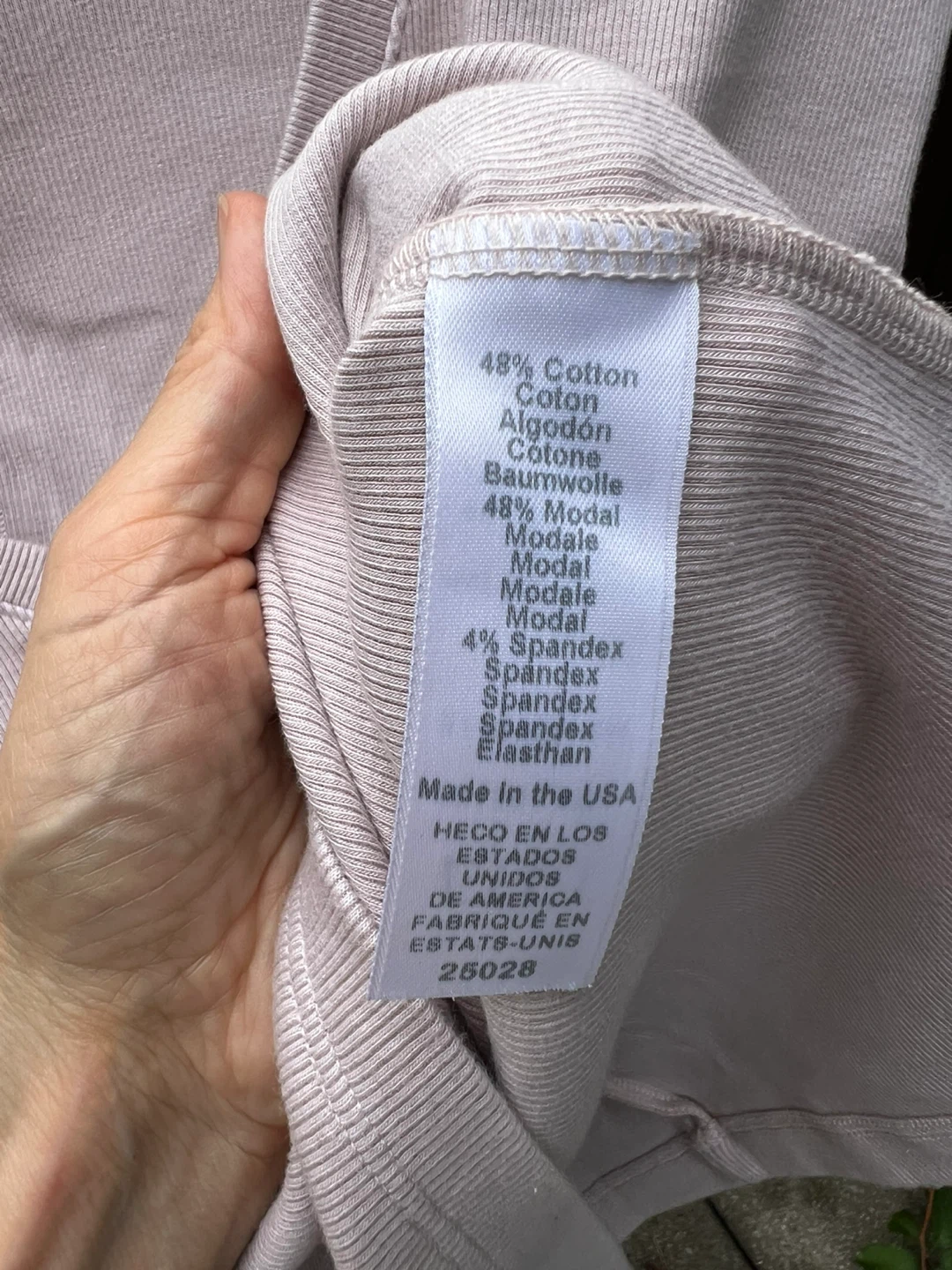 Michael Stars V-Neck Ribbed Top - photo 4