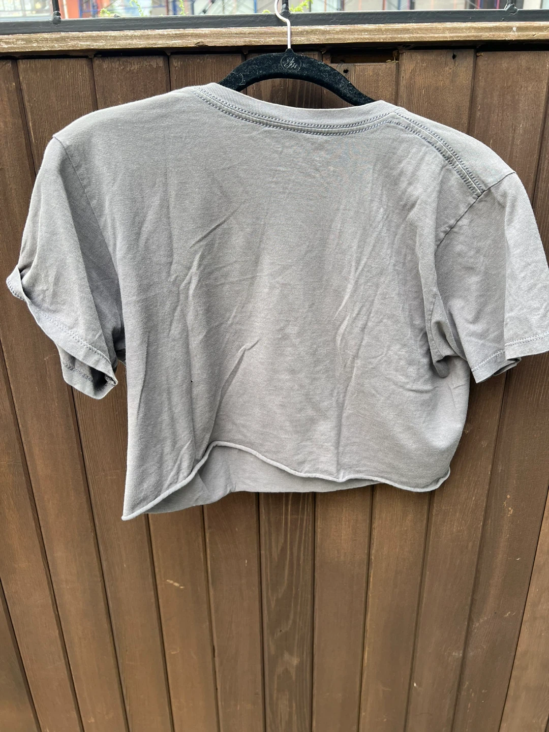 Bethesda Sugar Bombs Crop Top Gray Small - photo 2