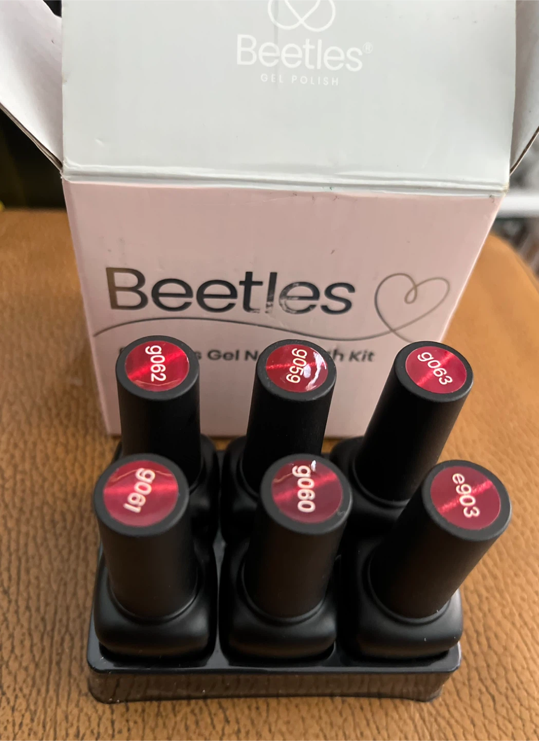 Beetles 6-Colour Gel Nail Polish Kit