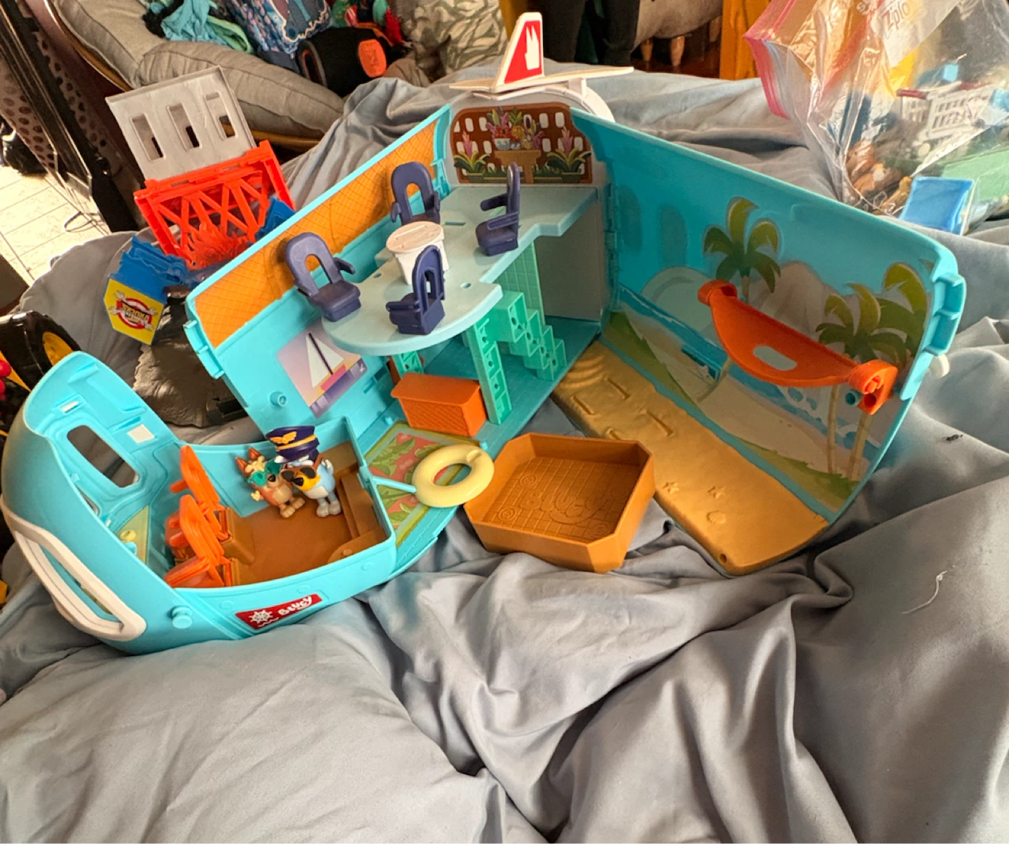 Bluey Island Playset