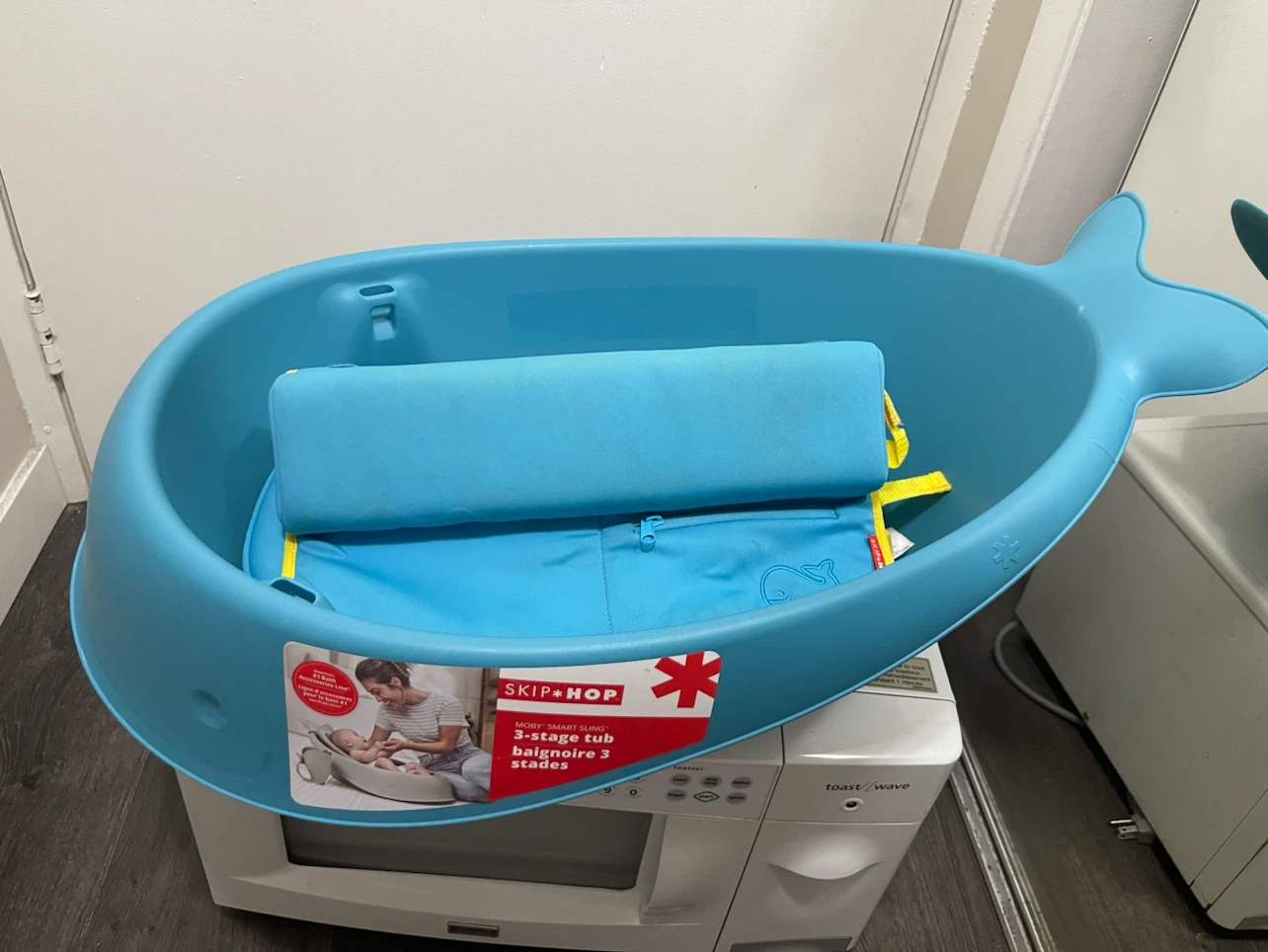 Skip Hop Moby Smart Sling 3-Stage Bath Tub