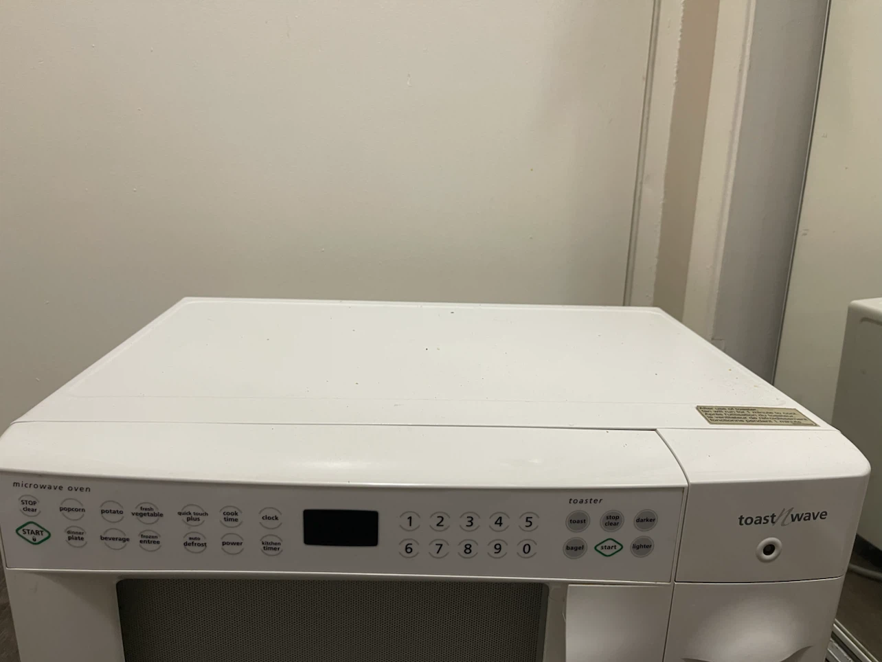 Kenmore Elite Toast-Wave Microwave Oven - photo 4