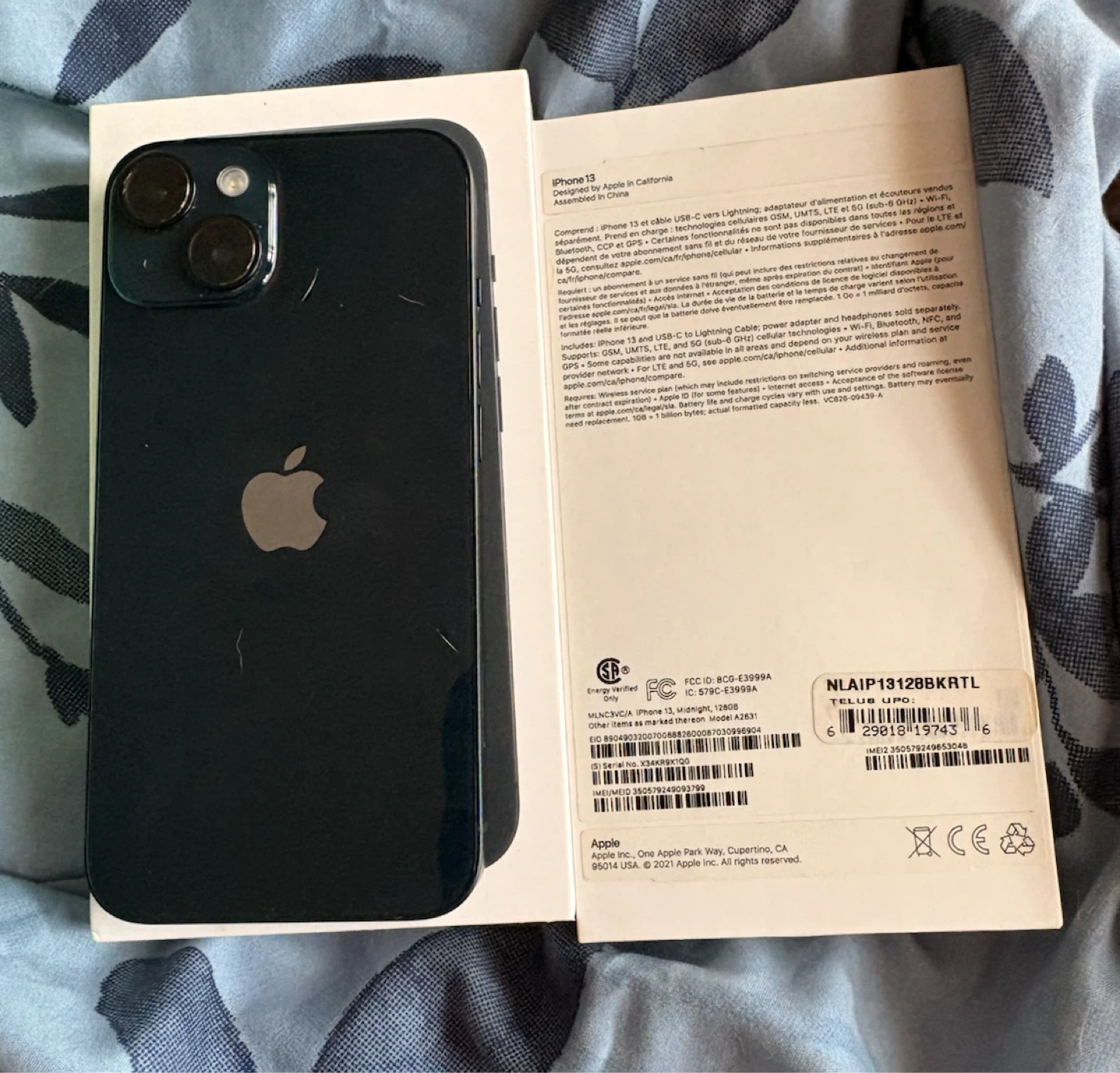 Apple iPhone 13 128GB Midnight