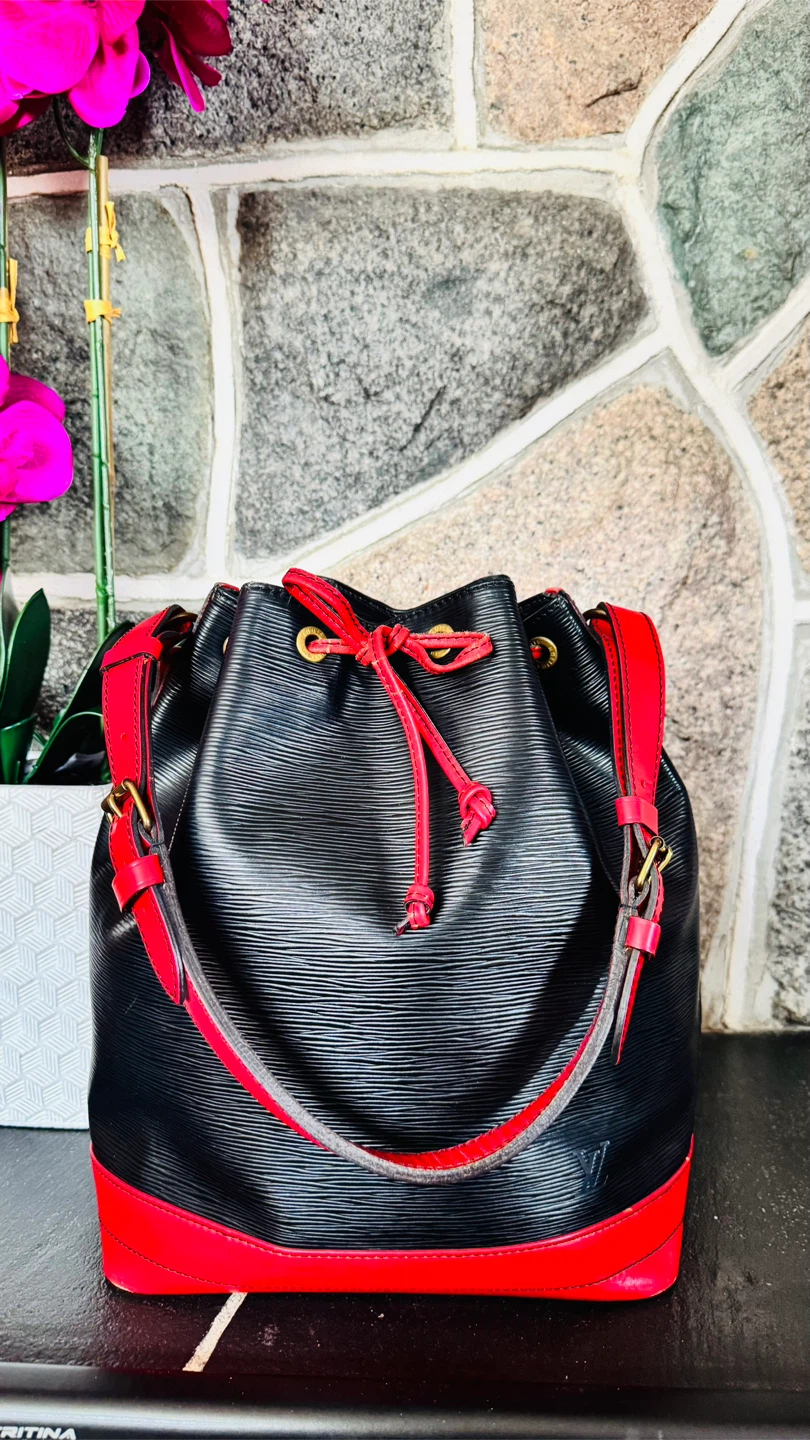 Louis Vuitton Epi Noe Bucket Bag