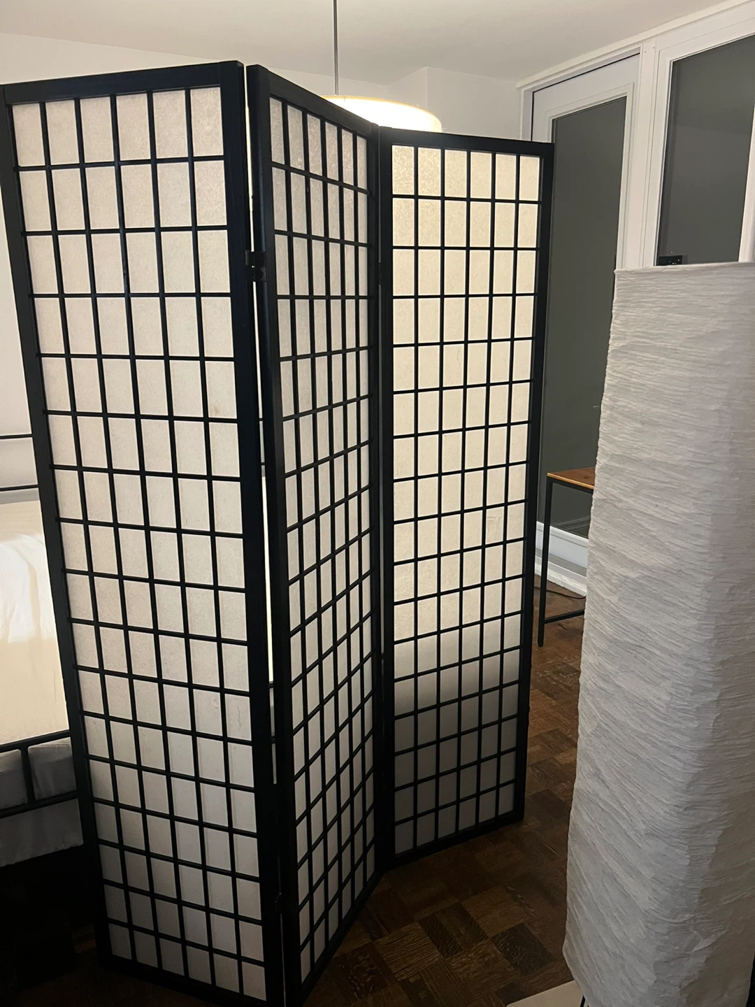 Black Shoji Screen Room Divider - photo 2