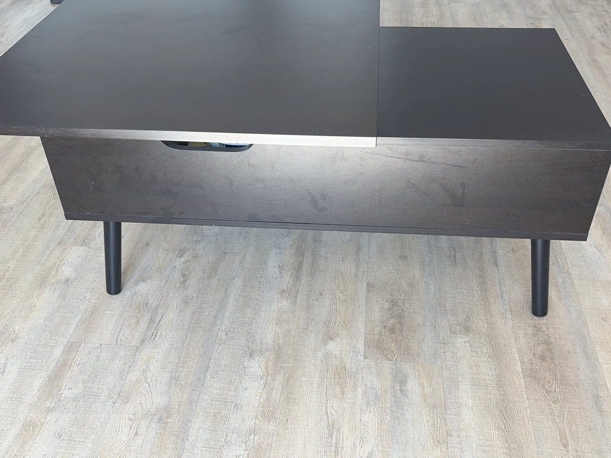 Black Lift-Top Coffee Table - photo 3