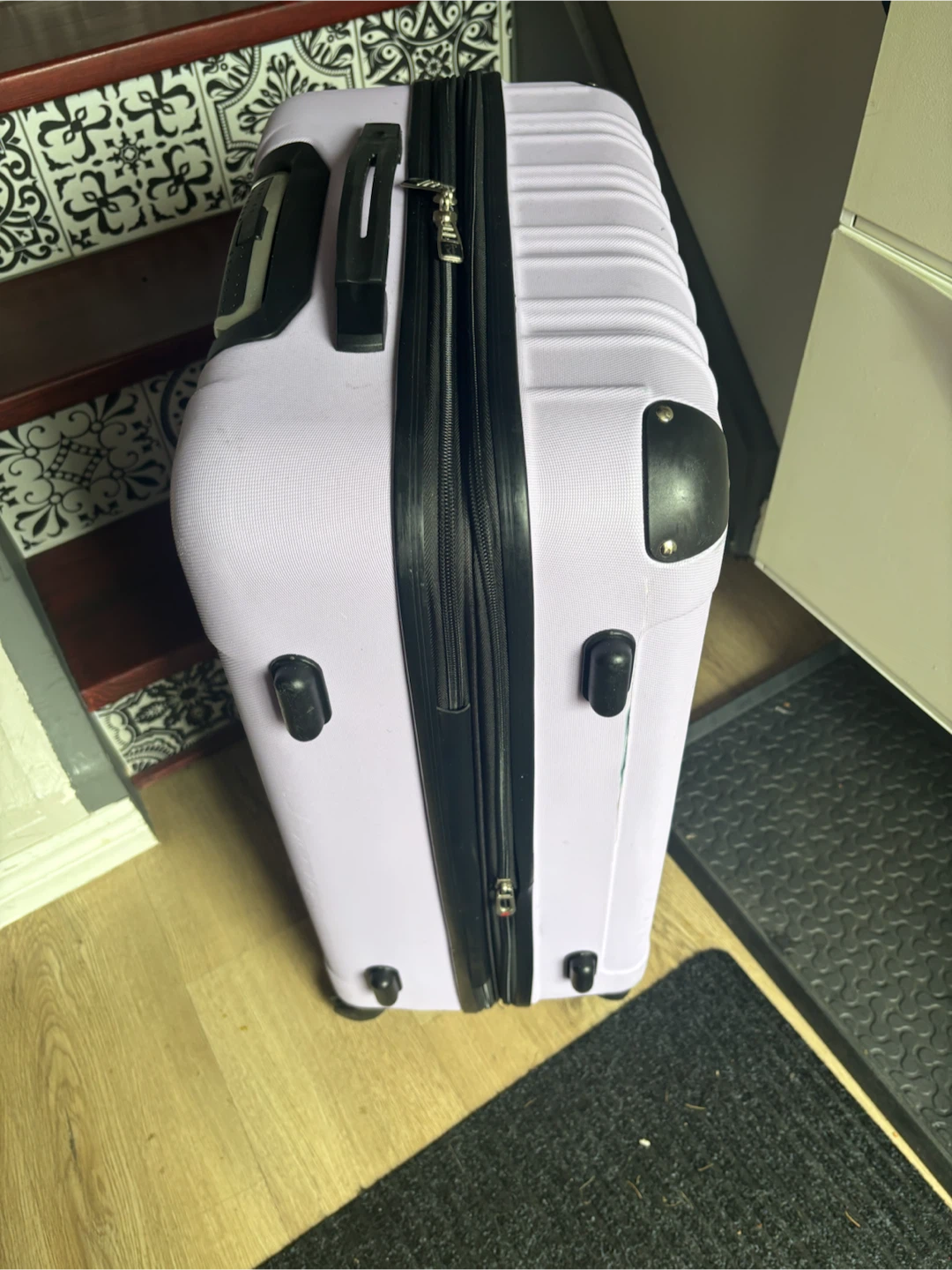 Travelers Club Light Purple Hardside Carry-On - photo 4