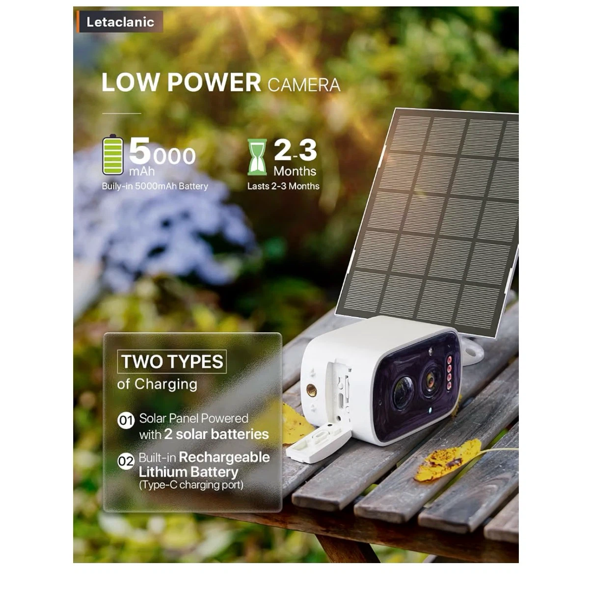 Solar Bird House with Camera - photo 3