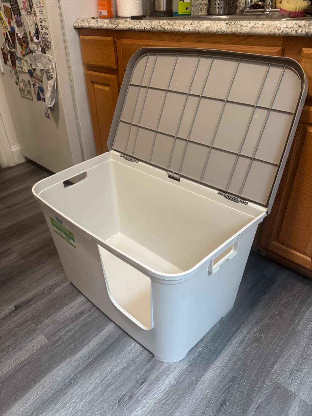 Frisco Jumbo Covered Cat Litter Box
