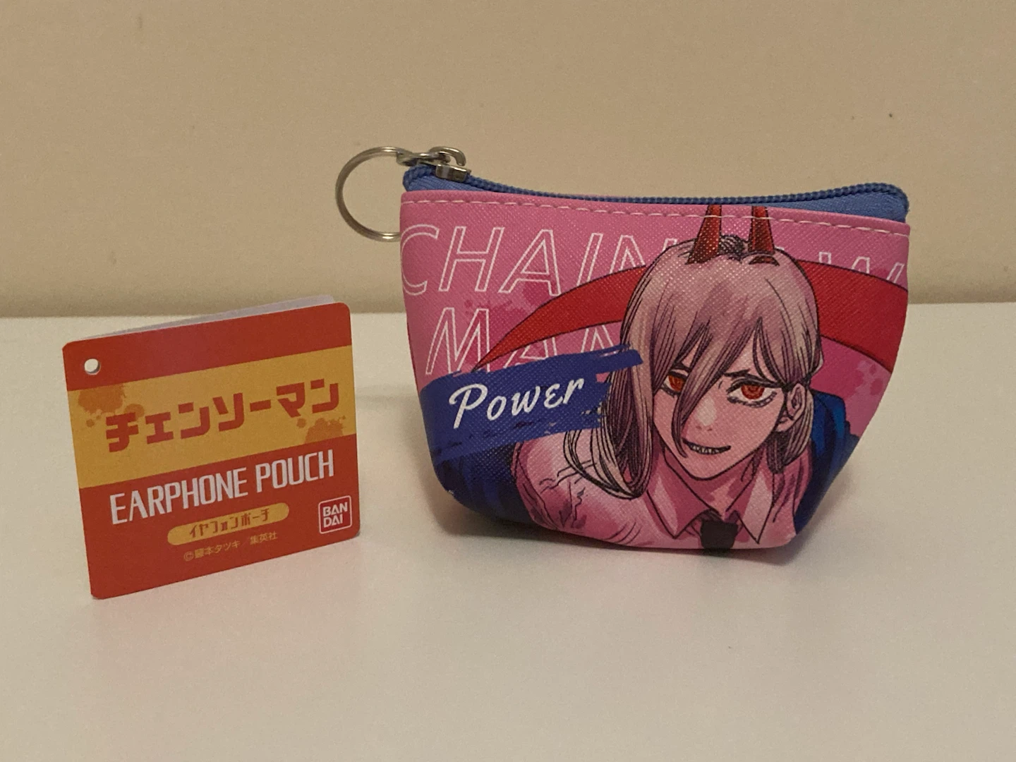 Chainsaw Man Power Earphone Pouch