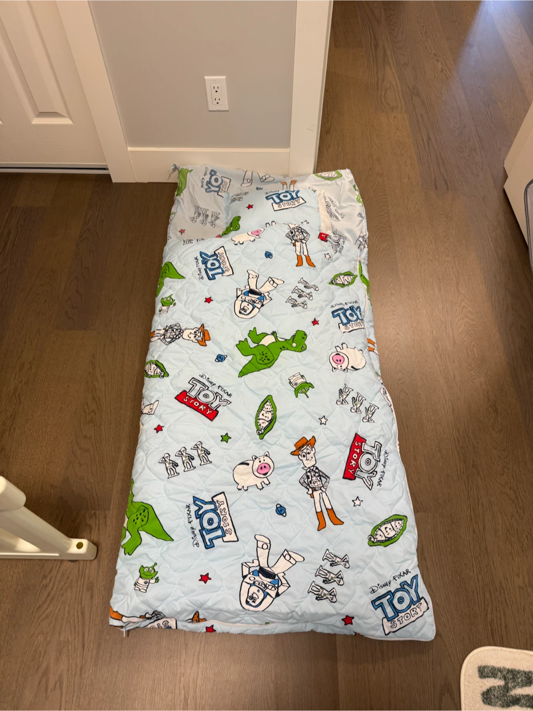 Disney Pixar Toy Story Sleeping Bag with Pillow