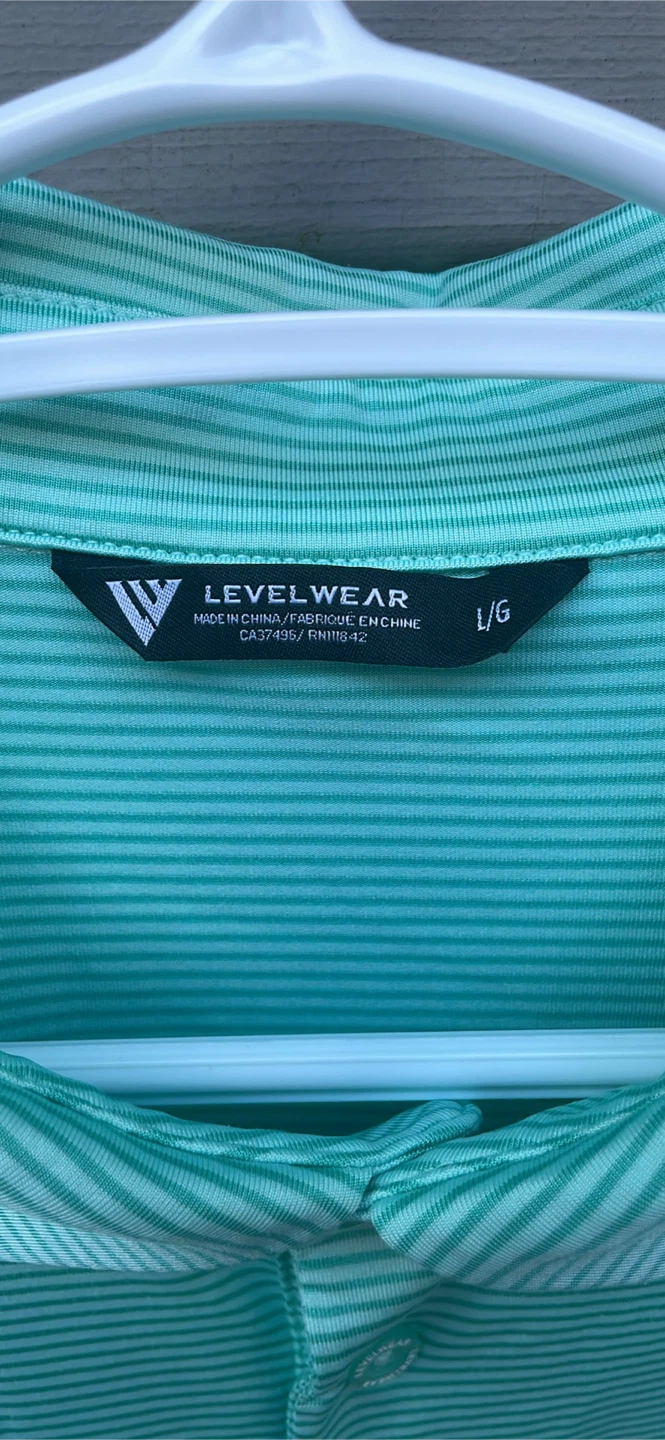 LEVELWEAR Men's Golf Polo Shirt - photo 2