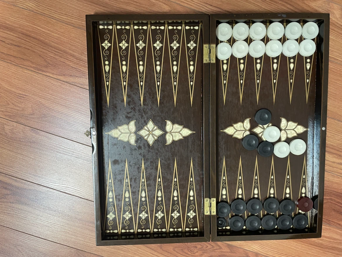 Wooden Backgammon Set